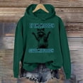 thumbnail image 2 of WEAIXIMIUNG Sweat-Shirt Femme Grande Taille Sweat à Capuche Imprimé Lettre Manches Longues avec Poches, 2 of 5