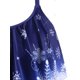 thumbnail image 4 of Más el tamaño de copo de nieve de Navidad Imprimir superposición de Tankini del traje de baño Rosegal Mangas largas de talla grande, 4 of 5