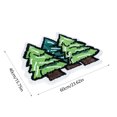 thumbnail image 3 of PONPRNGY Christmas Bathroom Rugs Green Christmas Tree Bath Mat for Living Room Non Slip Christmas Bathroom Decor with Backing Soft Absorbent Shower Carpet for Xmas Winter Home Decor, 3 of 6