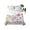 White, variant on Botanical Floral King Size Flat Sheet, Wrinkleproof & Fadeproof Cooling Flat Bed Sheet Only, Spring Colorful Flowers Butterfly Breathable Soft Bedding Top Sheets 105 x 98 Inches