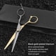 thumbnail image 5 of Tijeras profesionales para cortar y entresacar el cabello, juego de tijeras de peluquería de 15 cm (6 pulgadas) para salón y uso doméstico., 5 of 5