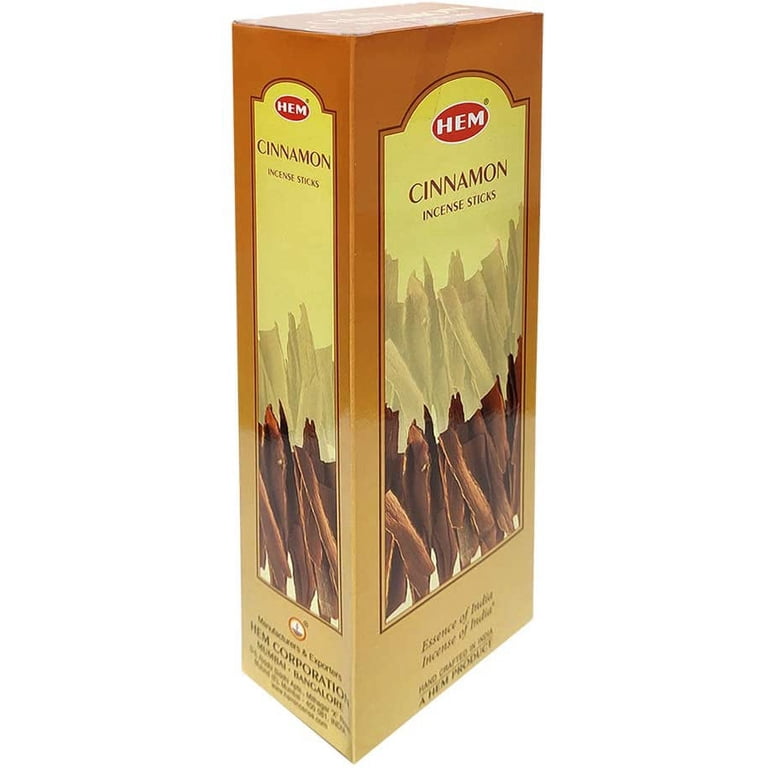 HEM Palo Santo Incense Sticks - 120 Sticks Total (6 Packs Of 20) For Cleansing & Relaxation