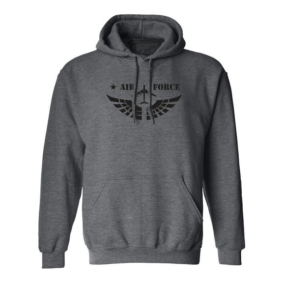 United States "Air Force Fighter Jet" Graphic Adult Hooded Sweatshirt
