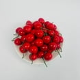 thumbnail image 2 of Blosmia'home Artificial Fruit Fake Cherries Red Cherry for Home House Kitchen Party Decoration 50 PCS, 2 of 5