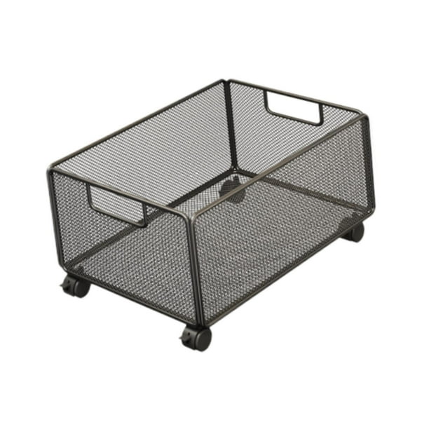Carrito de archivos rodante, estante de almacenamiento móvil, carrito de archivos multiusos simple y multifuncional M
