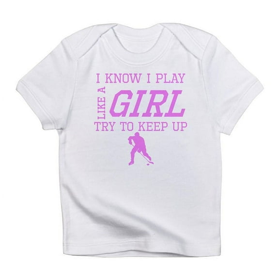 CafePress - Hockey Like A Girl Infant T Shirt - Infant T-Shirt