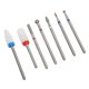 thumbnail image 1 of Brocas Eléctricas para Lima de Uñas ANGGREK cerámica 7 Piezas, 1 of 8