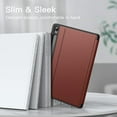 thumbnail image 4 of JETech Case for Samsung Galaxy Tab S10 FE / S9 FE 10.9-Inch with S Pen Holder, Slim Folio Stand Protective Tablet Cover, Multi-Angle Viewing (Wine), 4 of 6