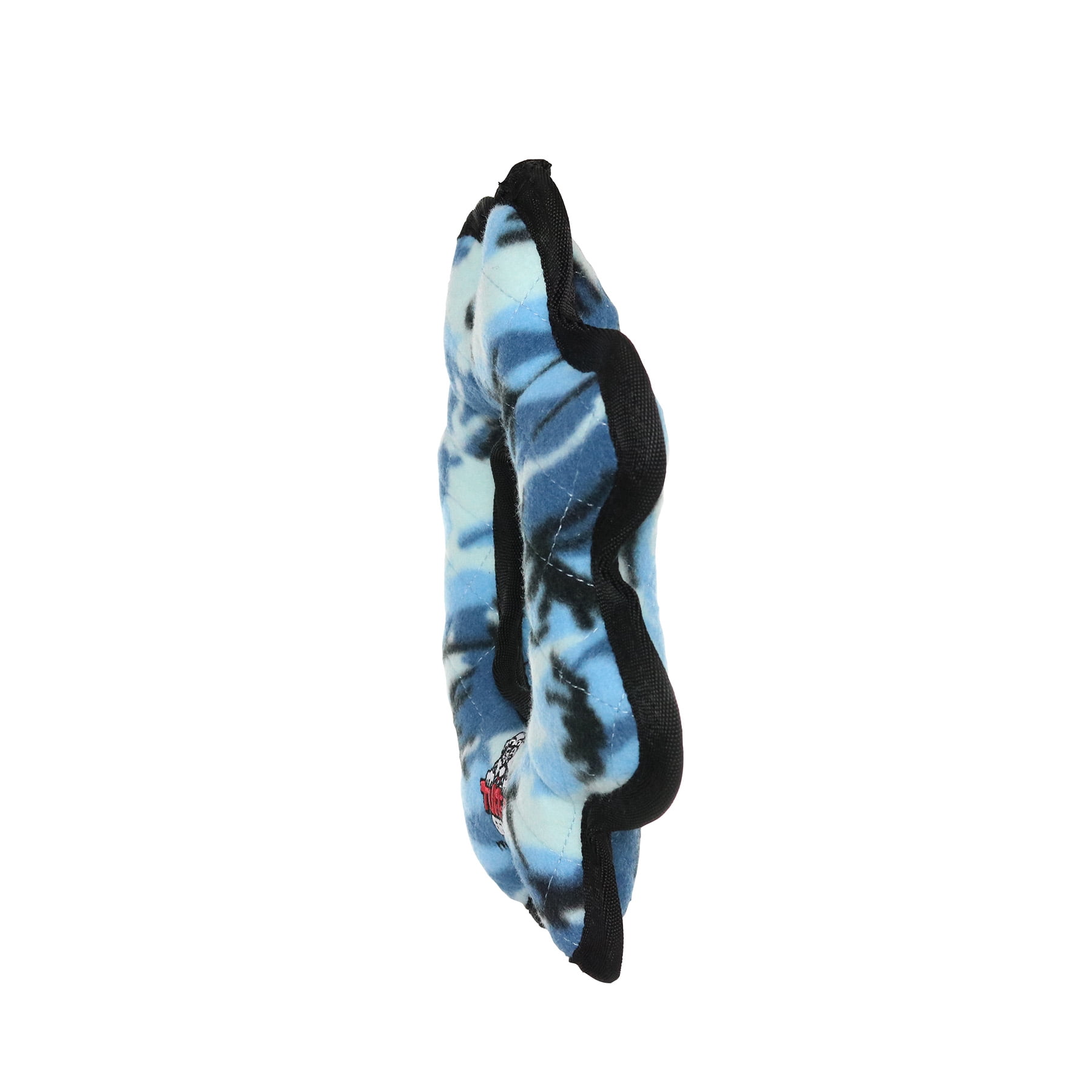 TUFFY® Ultimate Gear Ring Camo Blue, 2-Pack, Durable Plush Squeaky Dog Toys