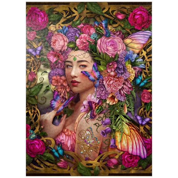 MyPuzzle - Spring Fairy Queen - Brigid Ashwood - Premium 1000 Piece Jigsaw Puzzle for Adults