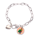 thumbnail image 1 of Pulsera de cadena de corazón Casa del Demonio Joyería Encanto Moda 7.5 pulgadas, 1 of 3