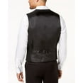 thumbnail image 2 of I.N.C Mens Embellished Five Button Vest, Black, Medium, 2 of 3