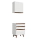 thumbnail image 1 of Kit Cocina Integral Modular Madesa Reims 60cm Color Blanco, 1 of 10