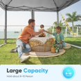 thumbnail image 6 of Quictent 10x10 ft Gray Pop-up Outdoor Canopies, Waterproof, 6 of 8