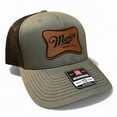 thumbnail image 3 of Merica 1776 Richardson 112 Trucker Hat: Laser-Engraved Leather Patch, 3 of 5