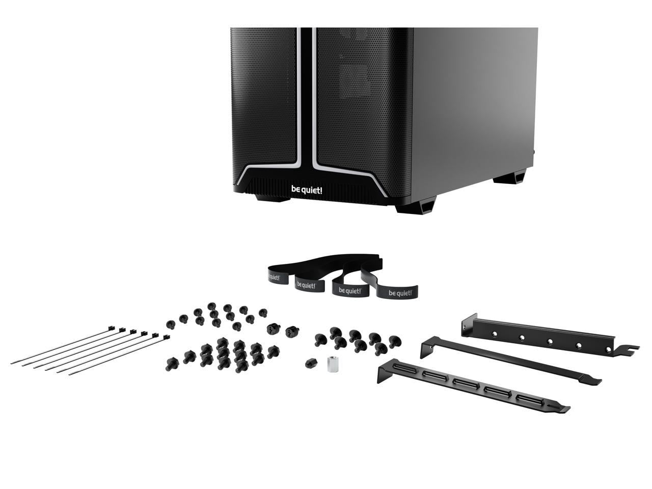 be quiet! PURE Base 501 DX BGW76 Black ABS / Steel / Tempered Glass ATX Mid Tower Cases (Computer Cases - ATX Form)