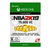 NBA 2K19 - Xbox virtual currency - 75000 VC - download - ESD