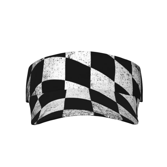 Checkered Flag Sports Sun Visor Hats Adjustable Sun Visor Caps For Women And Men