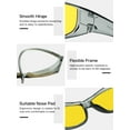 thumbnail image 5 of TINHAO Fit Over Wrap Around Sunglasses Polarized Wear Over Eyeglasses 100% UV Protection for Men and Women, 5 of 7