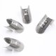 thumbnail image 4 of 4 protectores de dedos de acero inoxidable para cortar verduras | Protección de seguridad en la cocina | Protectores de dedos ajustables | Resistentes a la corrosión y fáciles de limpiar, 4 of 5