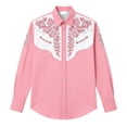 thumbnail image 4 of AWZXDE Hauts d'Été pour Ados Mode d'Été Chemise à Imprimé à Manches Longues pour Garçons, 4 of 4
