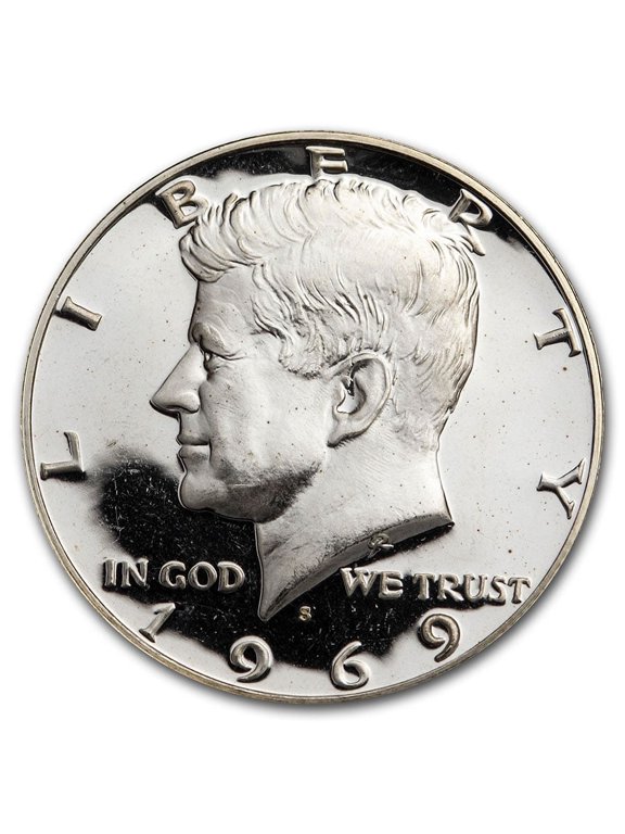 Collectible 1969-S Kennedy Half Dollar Gem Proof