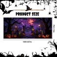 thumbnail image 4 of Cubierta para puerta de garaje Vrainito, 213 x 488 cm, decoración de Halloween, 4 of 7
