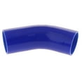 thumbnail image 2 of 45 & 90 Degree 2Pcs Silicone High Temperature 4-ply Reinforced 63mm Elbow Coupler Hose, 100 PSI Pressure Blue, 2 of 10