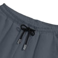 thumbnail image 5 of Qiyinn Men's Casual Shorts Cotton Drawstring Waffle Summer Beach Shorts Elastic Waist Lounge SweatShorts with Pockets, 5 of 6