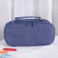 thumbnail image 5 of Ohmyroo High-Capacity 3-Pocket Stationery Pouch with Secure Zippers, 5 of 5