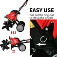thumbnail image 5 of Costway 17-Inch 13.5 Amp Corded Electric Tiller and Cultivator 9'' Tilling Depth Red, 5 of 12