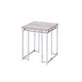 thumbnail image 2 of Mesa Casafoyer Chafik cuadrada con tapa de madera de roble natural, 2 of 2