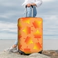 thumbnail image 7 of Pofeuu Fall Maple Leaves Print Luggage Suitcase Cover Protector Luggage Washable Covers Aesthetic for 18/24/28/32 inch Luggage（No luggage included）-Small, 7 of 7