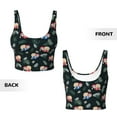 thumbnail image 6 of Uemuo Baby Sloths Pattern Women's Sports Bra - High Impact Support, Breathable, and Comfortable Athletic Bra for Running, Yoga, and Workouts, 6 of 9