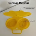 thumbnail image 4 of Microwave Egg Poacher & Cooker, 2-Cup Egg Boiler for Perfect Poached/Scrambled Eggs, BPA-Free, Dishwasher Safe, Quick Breakfast Maker for Home Kitchen, 4 of 6