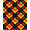 Yellow, Pattern 3, variant on ODIKA 2x3 Machine Washable Non-Slip Area Rug, Heritage Lattice Cross Hatch Artisan Handwoven Accent High Traffic Rug, Red, 510955