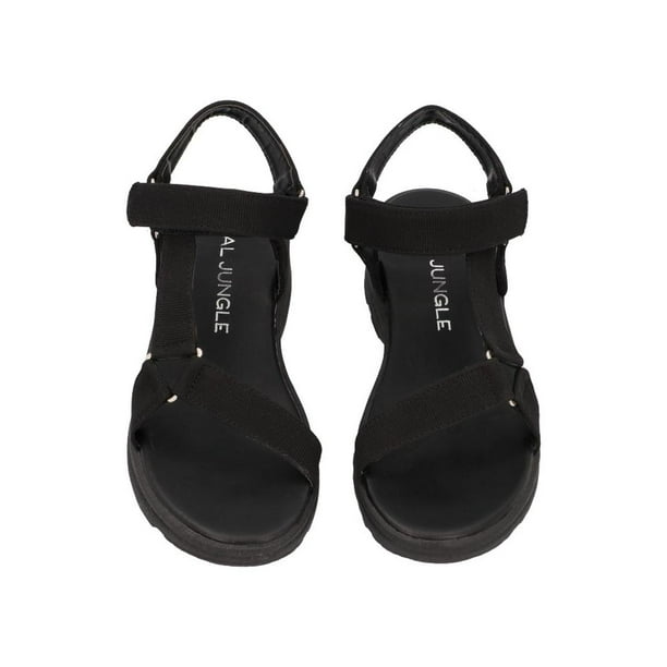 Sandalias Mujer Casuales Velcro Cómodas Real Jungle Huaraches