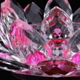 thumbnail image 4 of Modelo Budista Ornamento Decorativo Feng Shui Gloria Ornamento del modelo de Lotus de cristal, 4 of 9