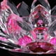 thumbnail image 4 of Portavelas de cristal budista con forma de flor de loto rosa2b, 4 of 9