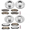 thumbnail image 3 of PowerStop Front and Rear Z36 Truck & Tow Carbon-Fiber Ceramic Brake Pad and Drilled and Slotted Rotor Kit Fits: FORD Select Models K5574-36, 3 of 9