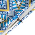 thumbnail image 4 of HAHDAXIA Bohemia Pattern Bedding Solid Comforter Set for All Seasons,3 Pieces(1 Comforter+2 Pillowcases),Soft Microfiber Bedding Set Queen(90"x90"), 4 of 7