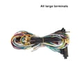 thumbnail image 4 of Tholdsy Consola de juegos Universal, conjunto de arnés de 28 pines, interfaz de repuesto, gabinete, máquina de Arcade, Cable PCB, consolas de Videojuegos y accesorios Conector grande, 4 of 5