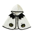 thumbnail image 2 of Capa con capucha de calabaza Yinane disfraz de Halloween para niños, 2 of 8