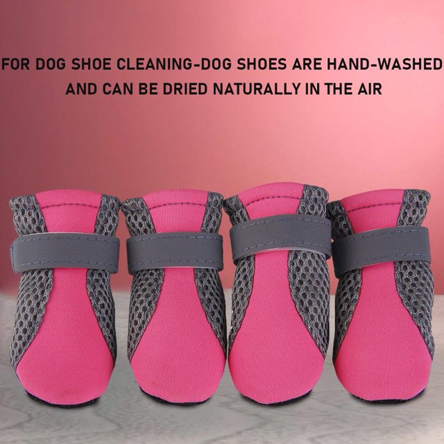 Zapatos antideslizantes para perros zapatillas impermeables para cachorros botines deportivos informales para mascotas suministros Hugtrwg Para estrenar