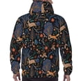 thumbnail image 5 of Hoodies for Men - fall fox deer bird Long Sleeve Comfrt Men'S Fashion Hoodies & Sweatshirts, Sweatshirts for Men Hoodies Pullover Clothing Clothes with Pouch, 5 of 7