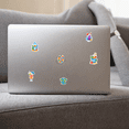 thumbnail image 6 of 35pcs-50pcs Colorful Stickers Kids Stickers Tropical Stationery Stickers Waterproof Graffiti for Luggage Laptop Car Toys, 6 of 9