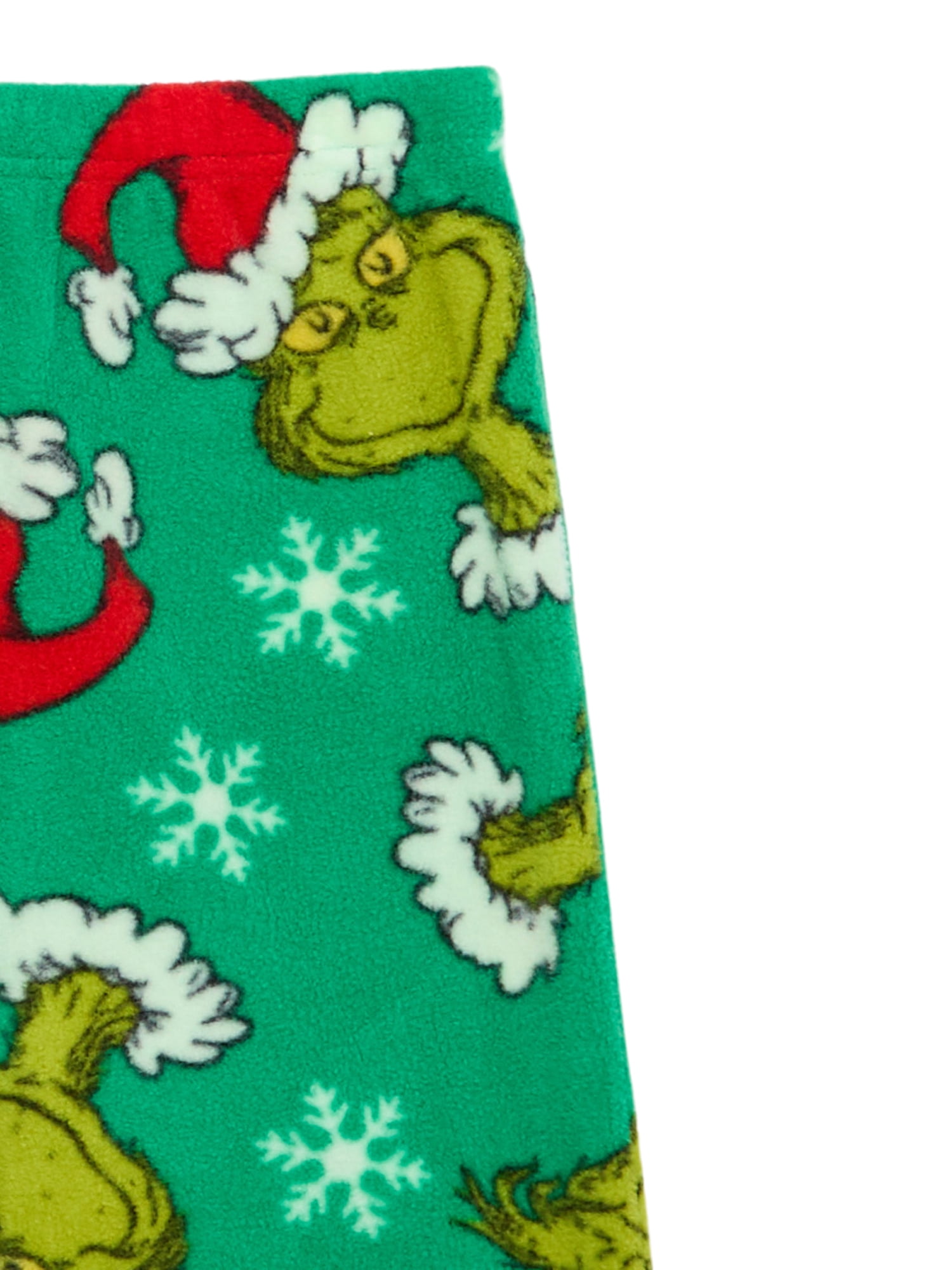 Dr. Seuss Kids Merry Grinchmas Matching Family Pajama Set, 2-Piece, Sizes 4-16 & Plus