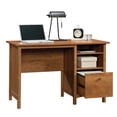 thumbnail image 3 of Sauder Union Plain Single Engineered wood Pedestal Desk in Prairie Cherry Finish, 3 of 12