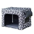 thumbnail image 2 of FITYLE Large Stray Cats Shelter Feral Cats Warm House Rainproof Windproof Easy to Assemble Comfortable Homeless Pet Tent Dog Kennels C, 2 of 9