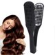 thumbnail image 1 of Hair Straightening Brush with Double Sided Ceramic Boar Bristles, AntiStatic, Heat Protection, Travel, 1 of 4